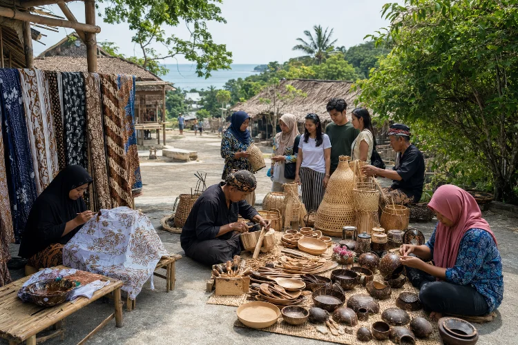 Mengenal Sentra Ekonomi Kreatif Tanjung Lesung dan Produk Lokalnya